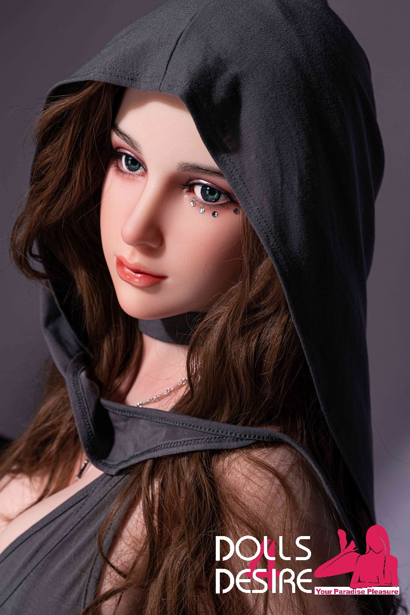 _R5A5909 Ella - Poupée TPE/tête en silicone de qualité supérieure - Personnalisable - 148 cm - Bonnet C - Expédition rapide aux États-Unis et dans l'UE