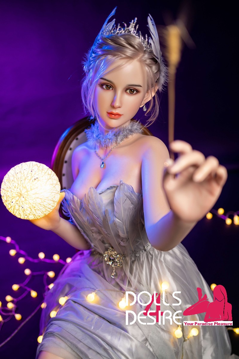 Amelia - Bambola in silicone premium personalizzabile, 165 cm, coppa C - Spedizione rapida negli Stati Uniti e nell'UE