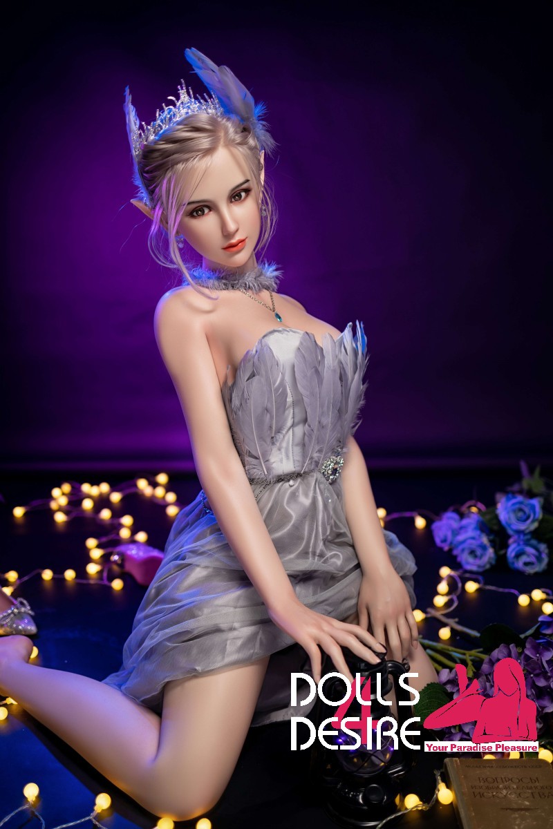 Amelia - Bambola in silicone premium personalizzabile, 165 cm, coppa C - Spedizione rapida negli Stati Uniti e nell'UE