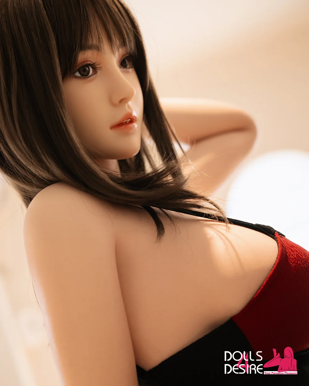Eloise Customizable 155cm D-Cup Hybrid TPE Doll with Silicon Head - Fast Shipping in USA/EU